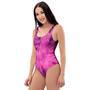 Pink Tie Dye One Piece Swimsuite