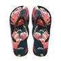 Pink Tropical Flower Flip Flops Colorful