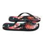 Pink Tropical Flower Flip Flops Colorful