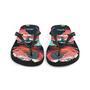 Pink Tropical Flower Flip Flops Colorful.