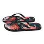 Pink Tropical Flower Flip Flops Colorful