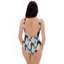 Pitbull Print One Piece Swimsuite