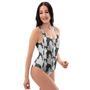 Pitbull Print One Piece Swimsuite