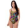 Psychedelic One Piece Swimsuite