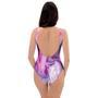 Purple Marble One Piece Swimsuite