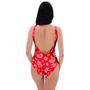 Red Bandana One Piece Swimsuite