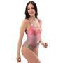 Red Cloud Galaxy Space One Piece Swimsuite