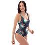 Reggae Leaf Psychedelic One Piece Swimsuite