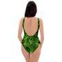 Reggae Leaf Rasta One Piece Swimsuite