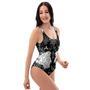 Satanic Demon Gothic Witch One Piece Swimsuite