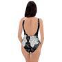 Satanic Demon Gothic Witch One Piece Swimsuite