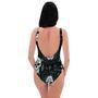 Skull Gothic Witch One Piece Swimsuite