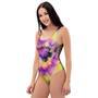 Spiral Hippie Tie Dye One Piece Swimsuite