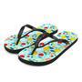 Summer Fruit Garden Flip Flops