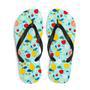 Summer Fruit Garden Flip Flops