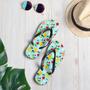 Summer Fruit Garden Flip Flops