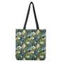 Summer Hawaiian Leaves Pattern Print Tote Bag