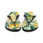 Summertime Lemon Fruit Flip Flops Springtime Colorful.