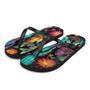 Sun Burst Cactus Flip-Flops