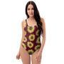 Sunflower Brown One Piece Swimsuite