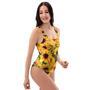 Sunflower Butterfly One Piece Swimsuite