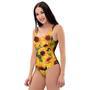 Sunflower Butterfly One Piece Swimsuite