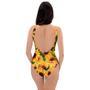 Sunflower Butterfly One Piece Swimsuite