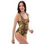 Sunflower Psychedelic One Piece Swimsuite