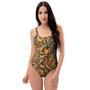 Sunflower Psychedelic One Piece Swimsuite