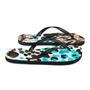 Sunflower Watercolor Flip-Flops