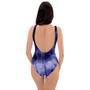 Tie Dye Blue One Piece Swimsuite