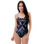 Triangle Galaxy Space One Piece Swimsuite