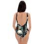 Tribal Skull One Piece Swimsuite