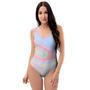 Trippy Holographic One Piece Swimsuite