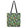 Tropical Hibiscus Flowers Pattern Print Tote Bag