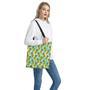 Tropical Vintage Pineapple Pattern Print Tote Bag