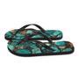 Turquoise Stoned Flip-Flops