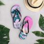 Vaporwave Flip Flops.