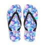 Vibrant Rainbow Moonstone Summer Flip Flops