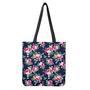 Vintage Blossom Floral Pattern Print Tote Bag