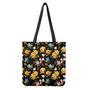 Vintage Floral Flower Pattern Print Tote Bag