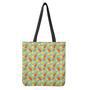 Watercolor Pineapple Pattern Print Tote Bag