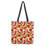 Watercolor Watermelon Pattern Print Tote Bag