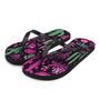 Western Purple Cactus Flip-Flops