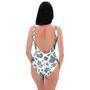 White Bandana One Piece Swimsuite