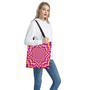 Yellow Expansion Moving Optical Illusion Tote Bag