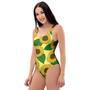 Yellow Sunflower One Piece Swimsuite