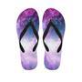 Abstract Galaxy Space Men's Flip Flops