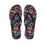 Abstract Graffiti Hiphop Lip Men's Flip Flops