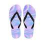 Abstract Holographic Men's Flip Flops